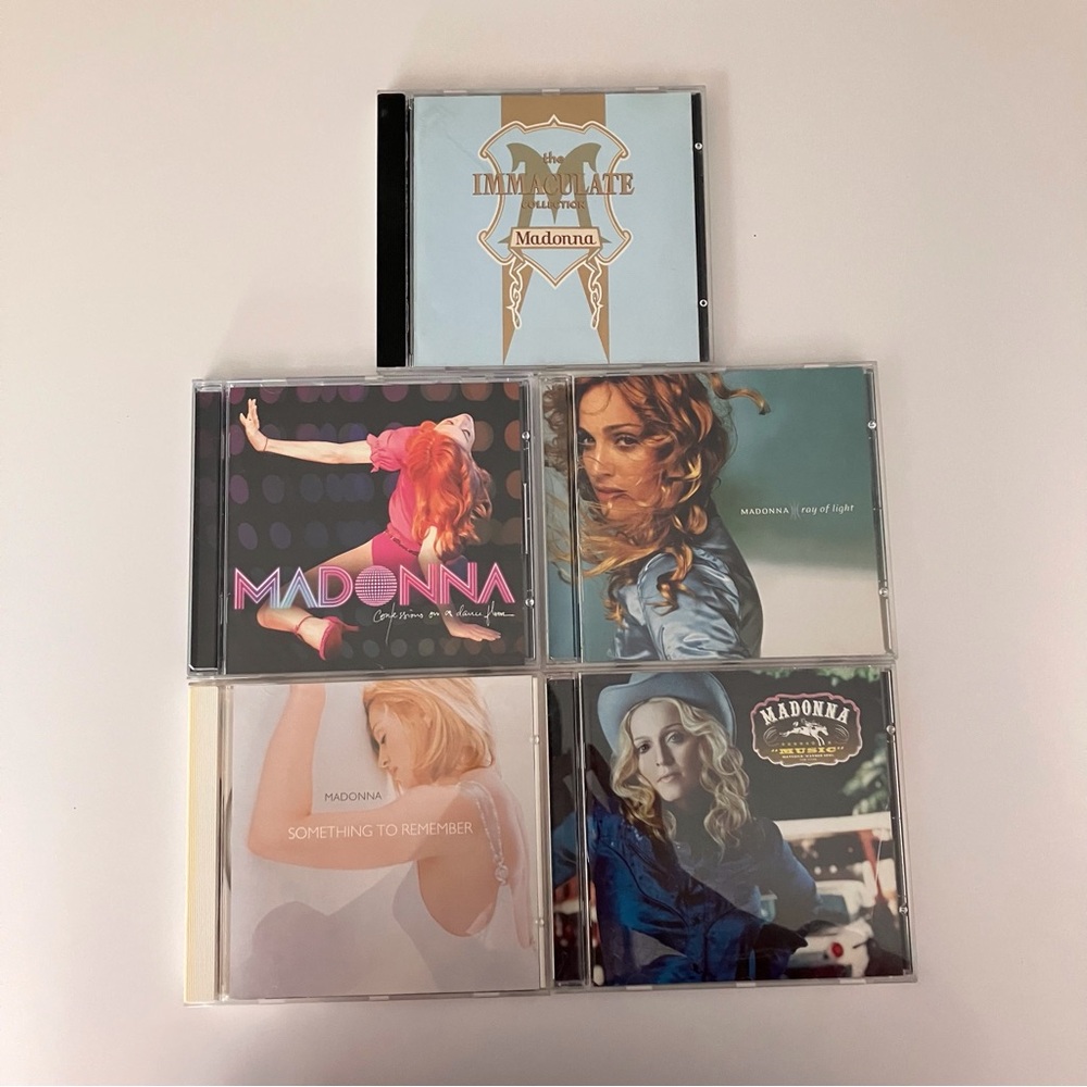 Madonna CD lot Ray of Light Confessions on a Dance Floor The Immaculate & others